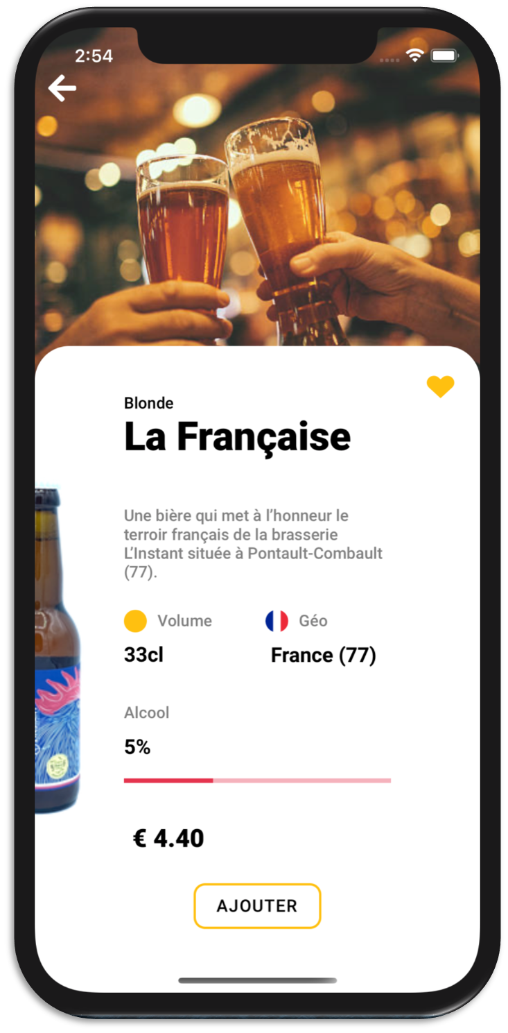 mobile e-commerce app