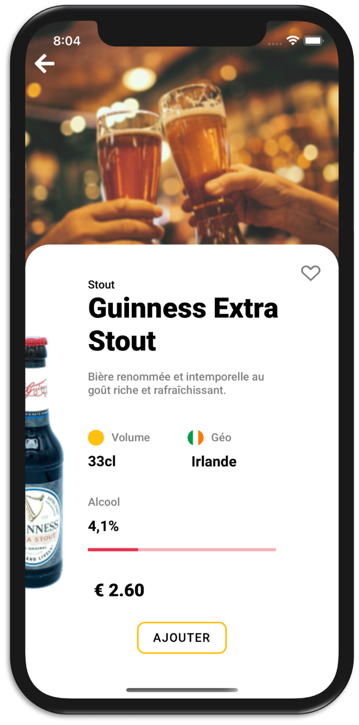 mobile e-commerce app