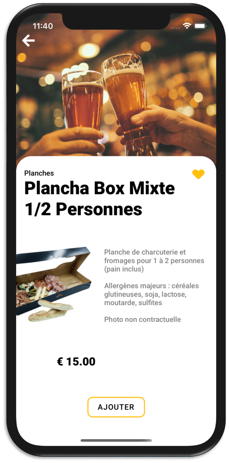 mobile e-commerce app