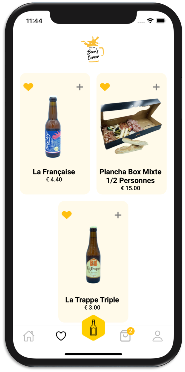 mobile e-commerce app