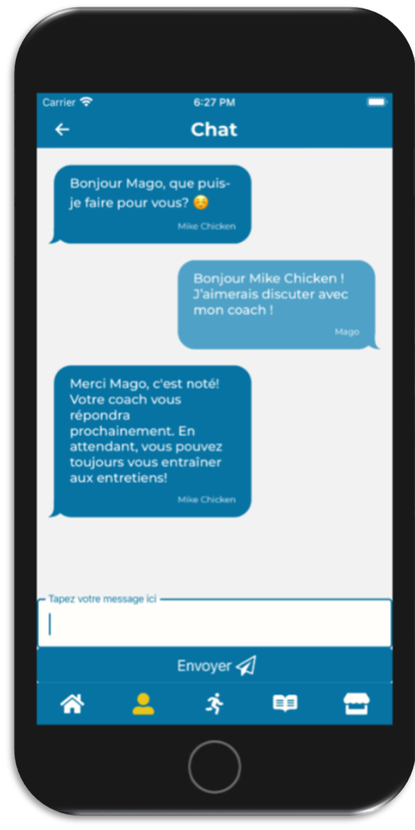 mobile interview training app