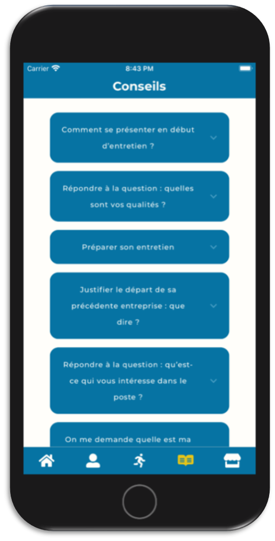 mobile interview training app